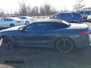 2020 BMW M8 with VIN WBSDZ0C06LBM09446, listed as a IAAI auction lot 41512994 with 25,745 mi miles. Bid and sale history available at carsss.com. Image 15.