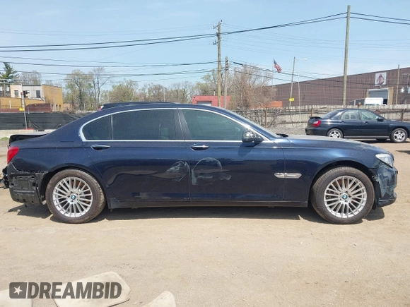 2012 BMW 7 Series 750Li xDrive with VIN WBAKC8C54CC434721, listed as a IAAI auction lot 42115443 with 109,368 mi miles and . Bid and sale history available at DreamBid. Image 14.