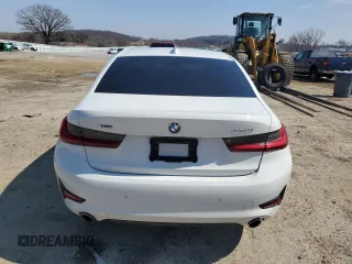 2020 BMW 3 Series 330i xDrive with VIN 3MW5R7J00L8B06412, listed as a Copart auction lot 51147295 with 112,749 mi miles and Salvage Title. Bid and sale history available at carsss.com. Image 6.
