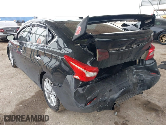 2018 Nissan Sentra SV with VIN 3N1AB7AP7JL626557, listed as a IAAI auction lot 41550090 with 104,066 mi miles and . Bid and sale history available at DreamBid. Image 3.