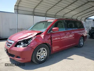 2006 Honda Odyssey EX-L с VIN 5FNRL38666B412958, выставлен на аукционе Copart как лот 55848095 с пробегом 295 558 миль миль и Списание • Salvage title. История ставок и продаж доступна на DreamBid. Изображение 1.