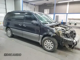 2004 Kia Sedona LX with VIN KNDUP131546549722, listed as a Copart auction lot 75752004 with 193,222 mi miles and Salvage Title. Bid and sale history available at carsss.com. Image 4.