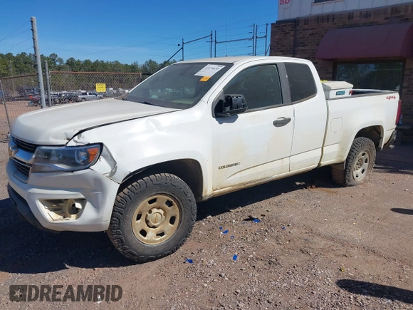 2017 Chevrolet Colorado 4WD Work Truck with VIN 1GCHTBEAXH1264713, listed as a IAAI auction lot 41674650 with 134,209 mi miles. Bid and sale history available at carsss.com. Image 18.
