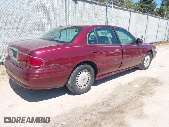 2001 Buick LeSabre Custom with VIN 1G4HP54K314211268, listed as a IAAI auction lot 42179186 with 230,278 mi miles and . Bid and sale history available at carsss.com. Image 4.