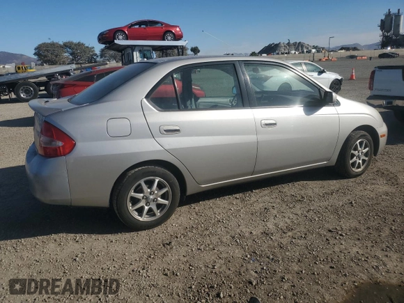 2002 Toyota Prius with VIN JT2BK12U020069114, listed as a Copart auction lot 88059365 with 282,778 mi miles and Salvage Title. Bid and sale history available at carsss.com. Image 3.