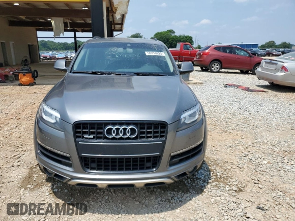2015 Audi Q7 Premium Plus with VIN WA1LGAFE8FD006318, listed as a Copart auction lot 59210825 with 91,891 mi miles and Salvage title. Bid and sale history available at DreamBid. Image 5.