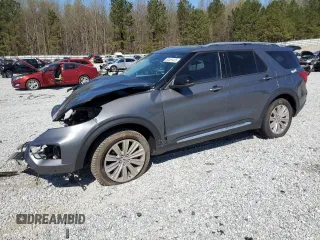 2023 Ford Explorer Limited with VIN 1FMSK7FH5PGA97332, listed as a Copart auction lot 50461435 with 0 mi miles and Non Repairable. Bid and sale history available at carsss.com. Image 1.