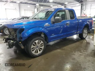 2017 Ford F-150 XL z VIN 1FTEX1EP5HFA26020, wystawiony jako Copart lot #57785615 z przebiegiem 136 814 mil mil oraz Szkoda całkowita • Salvage title. Historia ofert i sprzedaży dostępna na DreamBid. Obrazek 1.