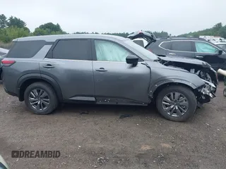 2024 Nissan Pathfinder S with VIN 5N1DR3AC7RC313345, listed as a IAAI auction lot 42663099 with 3,257 mi miles and . Bid and sale history available at DreamBid. Image 13.