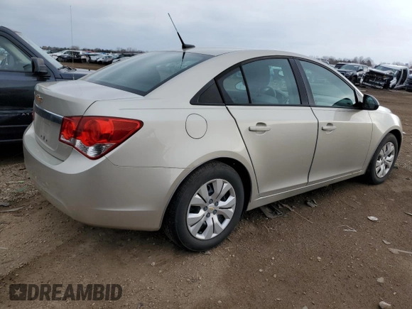 2014 Chevrolet Cruze LS with VIN 1G1PA5SH6E7208998, listed as a Copart auction lot 53828945 with 94,630 mi miles and Clean Title. Bid and sale history available at carsss.com. Image 3.