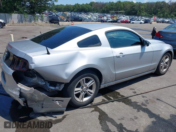 2013 Ford Mustang V6 with VIN 1ZVBP8AM5D5218722, listed as a IAAI auction lot 42728064 with 138,906 mi miles and . Bid and sale history available at DreamBid. Image 4.