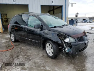 2006 Nissan Quest S Special Edition with VIN 5N1BV28U36N113378, listed as a Copart auction lot 88160125 with 0 mi miles and Salvage Title. Bid and sale history available at carsss.com. Image 4.