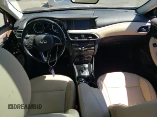 2017 Infiniti QX30 Luxury with VIN SJKCH5CR6HA027820, listed as a Copart auction lot 68570184 with 0 mi miles and Salvage Title. Bid and sale history available at carsss.com. Image 8.