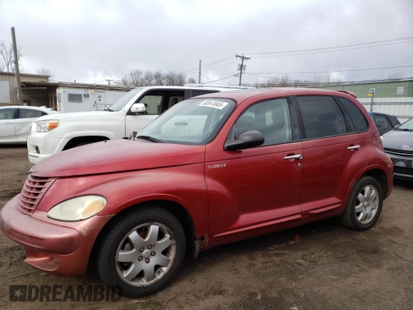 2004 Chrysler PT Cruiser with VIN 3C4FY58874T326168, listed as a Copart auction lot 50541845 with 131,857 mi miles and Salvage Title. Bid and sale history available at DreamBid. Image 1.