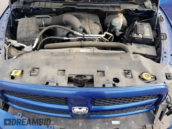 2016 Ram 1500 Tradesman with VIN 1C6RR7FT5GS301862, listed as a Copart auction lot 81231184 with 63,047 mi miles and Salvage title. Bid and sale history available at DreamBid. Image 11.