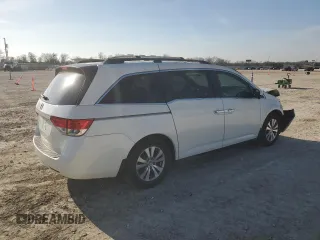 2014 Honda Odyssey EX-L with VIN 5FNRL5H67EB098473, listed as a Copart auction lot 45670685 with 163,765 mi miles and Salvage Title. Bid and sale history available at DreamBid. Image 3.