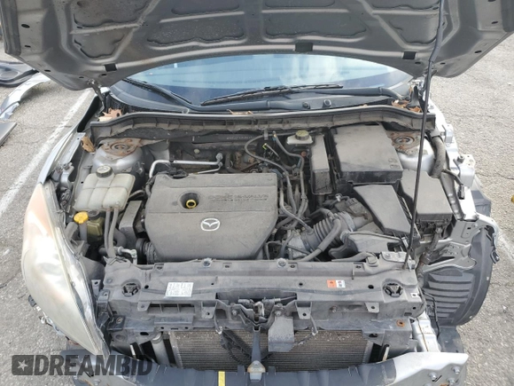2013 Mazda 3 i SV with VIN JM1BL1TG4D1844346, listed as a Copart auction lot 43629345 with 89,245 mi miles and Salvage Title. Bid and sale history available at DreamBid. Image 11.
