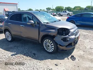 2016 FIAT 500X Lounge with VIN ZFBCFYDT0GP338194, listed as a IAAI auction lot 42286585 with Not provided miles and . Bid and sale history available at DreamBid. Image 1.