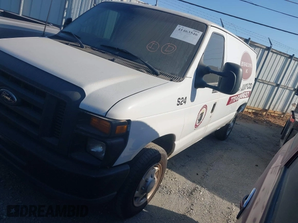 2012 Ford Econoline Cargo Commercial with VIN 1FTNE1EW3CDA86220, listed as a IAAI auction lot 41463546 with 250,381 mi miles and . Bid and sale history available at carsss.com. Image 17.