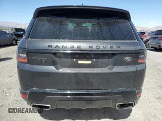 2020 Land Rover Range Rover Sport HST with VIN SALWS2RU0LA746848, listed as a Copart auction lot 49410175 with 33,255 mi miles and Salvage Title. Bid and sale history available at carsss.com. Image 6.