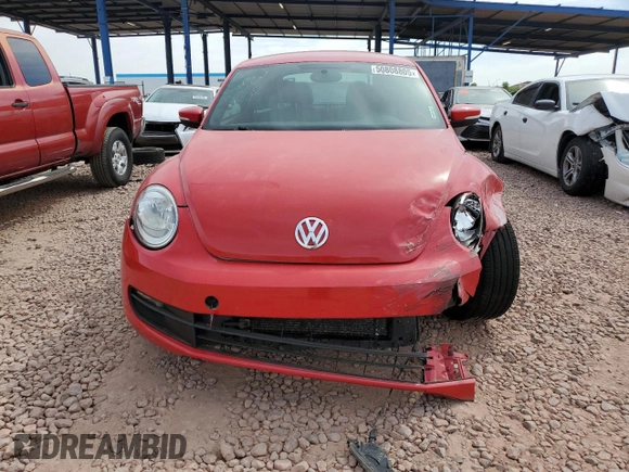 2013 Volkswagen Beetle 2.5L with VIN 3VWJP7AT3DM675021, listed as a Copart auction lot 50808805 with 107,156 mi miles and Salvage Title. Bid and sale history available at DreamBid. Image 5.