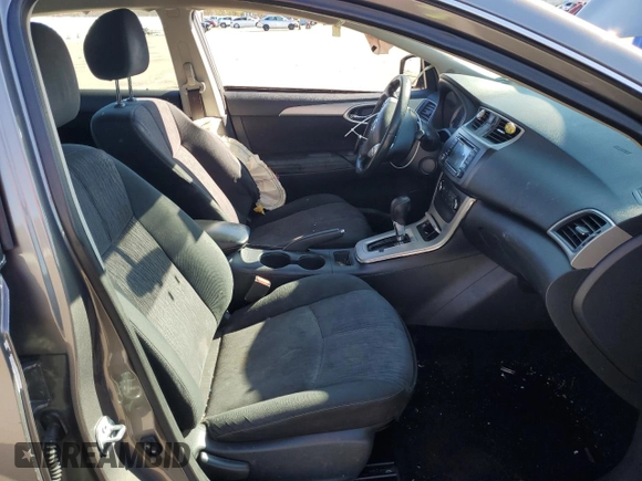 2015 Nissan Sentra SR with VIN 3N1AB7AP6FL655104, listed as a Copart auction lot 49885455 with 134,659 mi miles and Salvage Title. Bid and sale history available at DreamBid. Image 7.