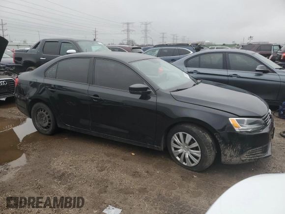 2011 Volkswagen Jetta Sedan S with VIN 3VW2K7AJ9BM396171, listed as a Copart auction lot 88256615 with 103,677 mi miles and Salvage Title. Bid and sale history available at carsss.com. Image 4.