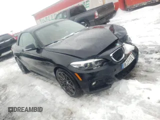 2018 BMW 2 Series 230i xDrive with VIN WBA2K1C56JVD41570, listed as a Copart auction lot 84181764 with 77,231 mi miles and Salvage Title. Bid and sale history available at carsss.com. Image 4.