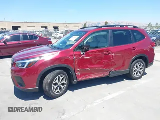 2021 Subaru Forester Premium z VIN JF2SKAJC6MH445546, wystawiony jako IAAI lot #42605027 z przebiegiem 56 712 mil mil oraz . Historia ofert i sprzedaży dostępna na DreamBid. Obrazek 6.