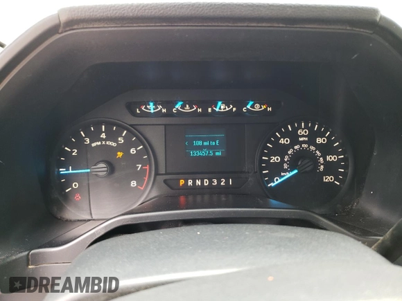 2016 Ford F-150 XL with VIN 1FTMF1C85GFB99688, listed as a Copart auction lot 54700445 with 133,457 mi miles and Clean Title. Bid and sale history available at carsss.com. Image 9.