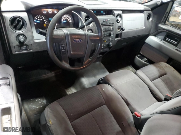 2012 Ford F-150 XL with VIN 1FTNF1ET2CKD76446, listed as a Copart auction lot 49114885 with 137,395 mi miles and Salvage Title. Bid and sale history available at carsss.com. Image 8.