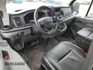 2020 Ford Transit Cargo with VIN 1FTBR1X81LKB01847, listed as a Copart auction lot 44229315 with Not Provided miles and Salvage Title. Bid and sale history available at DreamBid. Image 8.