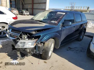 2014 Dodge Journey SXT with VIN 3C4PDCBB6ET104795, listed as a Copart auction lot 88402935 with 144,795 mi miles and Salvage Title. Bid and sale history available at carsss.com. Image 1.