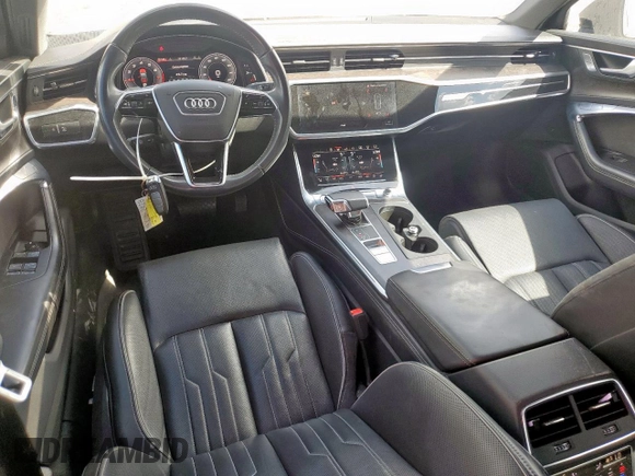 2019 Audi A6 Prestige with VIN WAUM2AF28KN038671, listed as a Copart auction lot 61748845 with 88,718 mi miles and Salvage title. Bid and sale history available at DreamBid. Image 8.