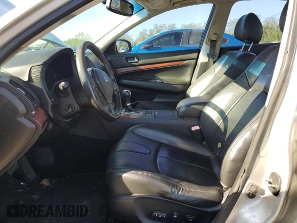 2007 Infiniti G35 with VIN JNKBV61F57M816168, listed as a Copart auction lot 54798915 with Not Provided miles and Clean Title. Bid and sale history available at DreamBid. Image 7.