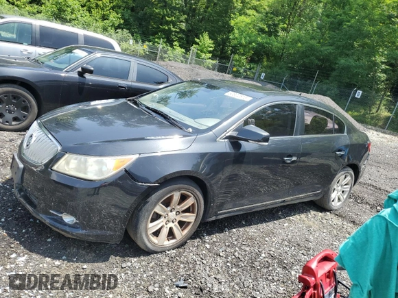 2010 Buick LaCrosse CXL with VIN 1G4GC5EG1AF244517, listed as a Copart auction lot 60802815 with Not provided miles and Salvage title. Bid and sale history available at DreamBid. Image 1.