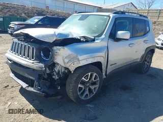 2017 Jeep Renegade Altitude with VIN ZACCJABBXHPF51072, listed as a IAAI auction lot 41877083 with 88,246 mi miles and . Bid and sale history available at DreamBid. Image 17.