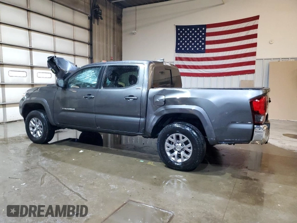 2018 Toyota Tacoma SR with VIN 3TMCZ5AN2JM173818, listed as a Copart auction lot 46692285 with Not Provided miles and Salvage Title. Bid and sale history available at DreamBid. Image 2.
