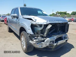 2021 Ford F-150 XL with VIN 1FTFW1E81MFA28258, listed as a IAAI auction lot 42402411 with 119,492 mi miles and . Bid and sale history available at DreamBid. Image 1.