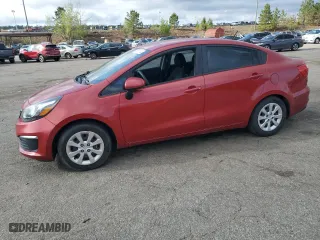 2016 Kia Rio EX with VIN KNADN4A35G6665273, listed as a Copart auction lot 50801545 with 0 mi miles and Salvage Title. Bid and sale history available at carsss.com. Image 1.