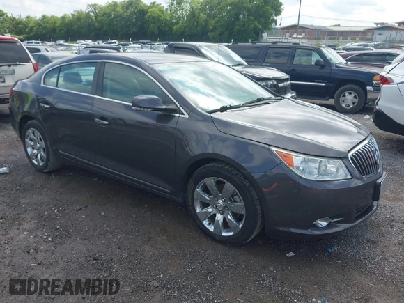 2013 Buick LaCrosse Premium 1 with VIN 1G4GF5E34DF288987, listed as a IAAI auction lot 42508861 with 84,603 mi miles and . Bid and sale history available at DreamBid. Image 1.