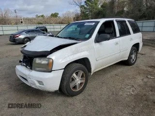 2007 Chevrolet TrailBlazer LT with VIN 1GNDS13S972181037, listed as a Copart auction lot 43386965 with 199,143 mi miles and Salvage Title. Bid and sale history available at DreamBid. Image 1.