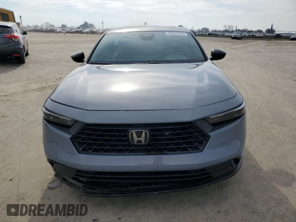 2023 Honda Accord Sport with VIN 1HGCY2F55PA004989, listed as a Copart auction lot 46357515 with 35,093 mi miles and Salvage title. Bid and sale history available at DreamBid. Image 5.