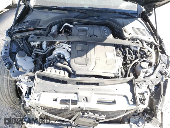 2023 Mercedes-Benz C 43 AMG with VIN W1KAF8HB9PR099209, listed as a Copart auction lot 79760674 with Not Provided miles and Salvage Title. Bid and sale history available at DreamBid. Image 12.
