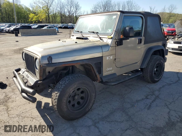 2003 Jeep Wrangler X with VIN 1J4FA39S93P318332, listed as a Copart auction lot 54918995 with 201,465 mi miles and Clean Title. Bid and sale history available at carsss.com. Image 1.