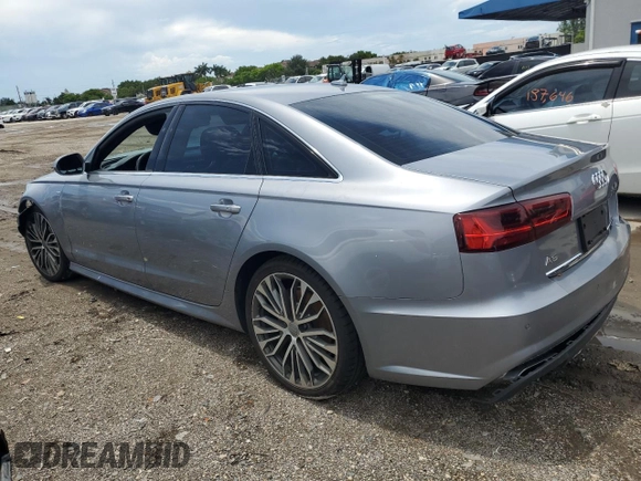 2018 Audi A6 Premium Plus with VIN WAUD8AFC8JN092221, listed as a Copart auction lot 55961053 with 36,126 mi miles. Bid and sale history available at carsss.com. Image 2.