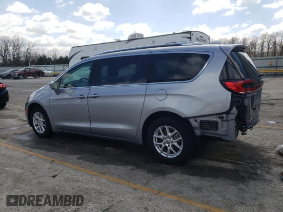 2021 Chrysler Pacifica Touring L with VIN 2C4RC1BG3MR574988, listed as a Copart auction lot 52213925 with 76,166 mi miles and Salvage Title. Bid and sale history available at DreamBid. Image 2.