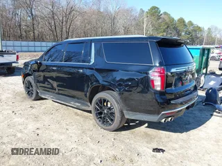 2022 Chevrolet Suburban Premier with VIN 1GNSKFKD5NR344147, listed as a IAAI auction lot 41358509 with 41,046 mi miles. Bid and sale history available at carsss.com. Image 3.