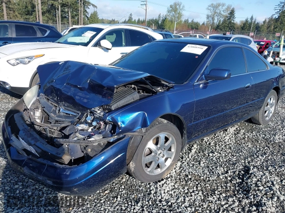 2002 Acura CL with VIN 19UYA42472A001930, listed as a IAAI auction lot 42008990 with 180,327 mi miles. Bid and sale history available at carsss.com. Image 16.