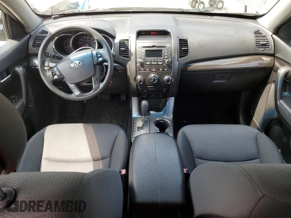 2012 Kia Sorento LX with VIN 5XYKT4A20CG200897, listed as a Copart auction lot 50878175 with 120,145 mi miles and Salvage Title. Bid and sale history available at carsss.com. Image 8.